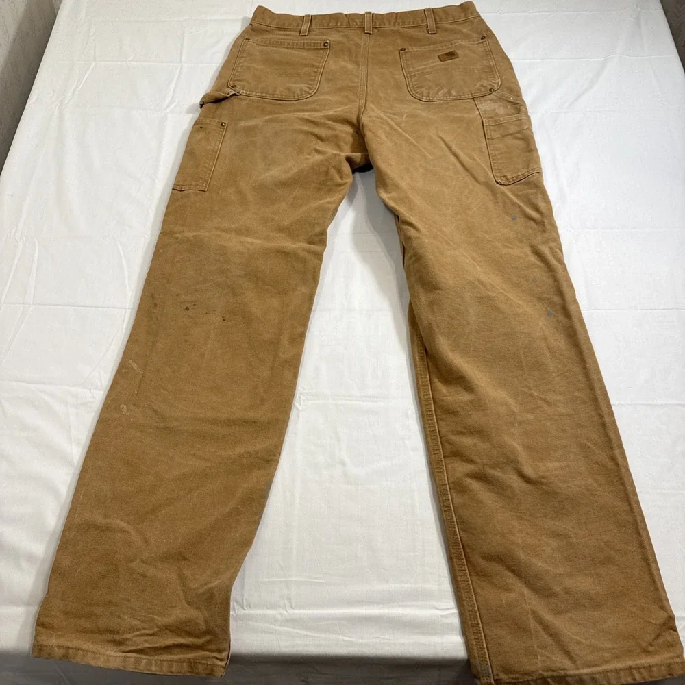 PANTS Carhartt MEN 36X36 Double Knee Carpenter LOOSE‎ ORIGINAL FIT  B136-BRN